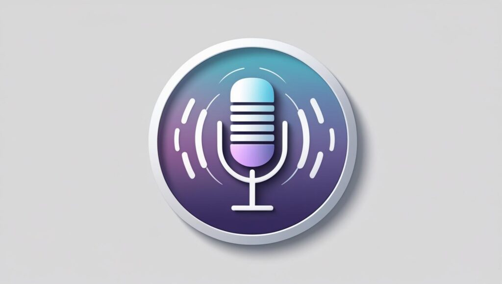Generate voice service icon